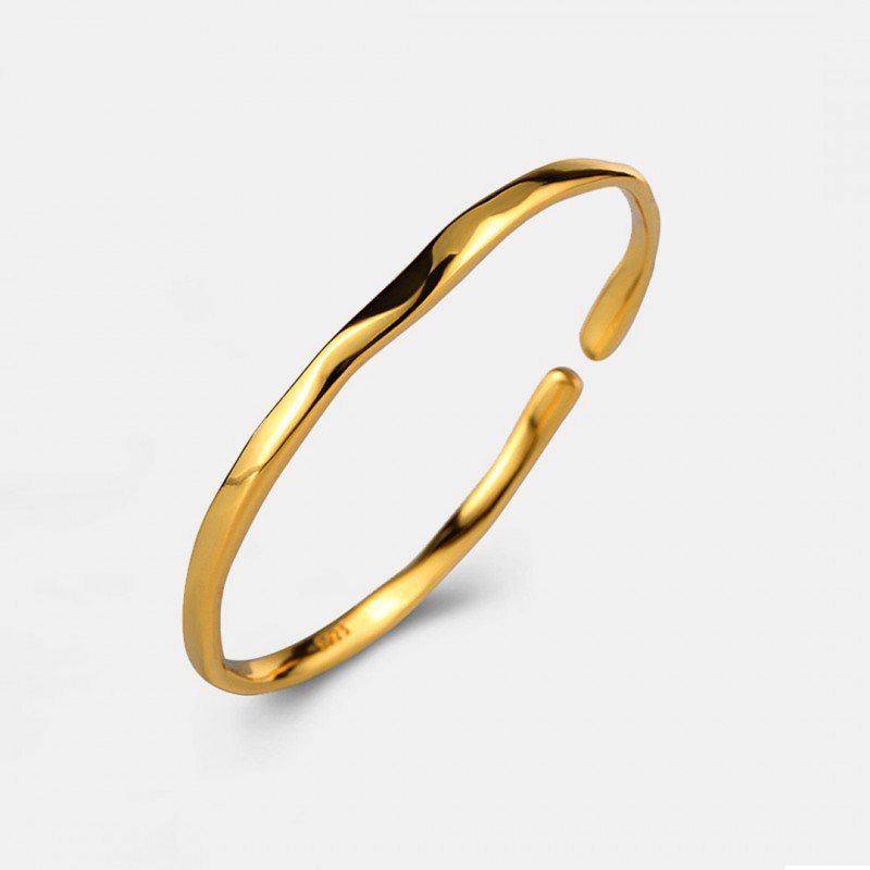 Irregular Luxury Personalized Bangle