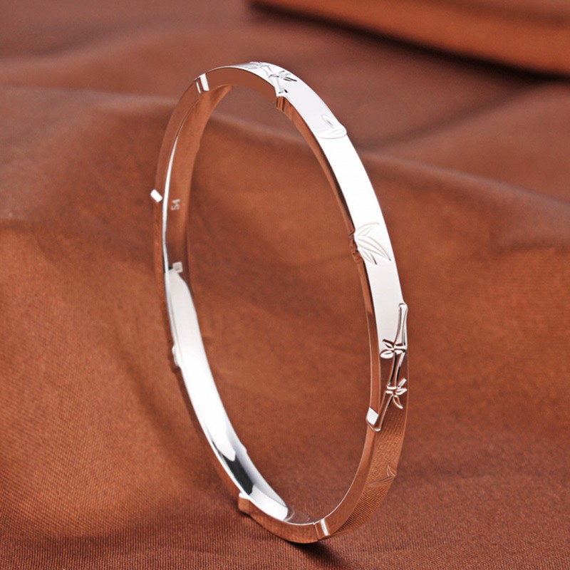 Bamboo Bangle Closed Flat Strip 